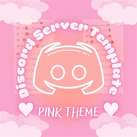 Best Pink Discord Server Template - Etsy