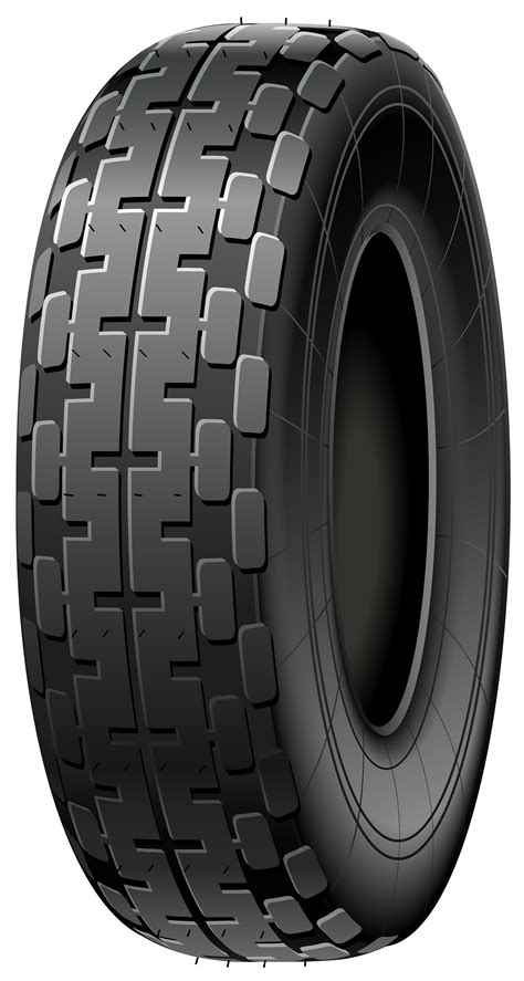 Black Car Tire PNG Clip Art - Best WEB Clipart