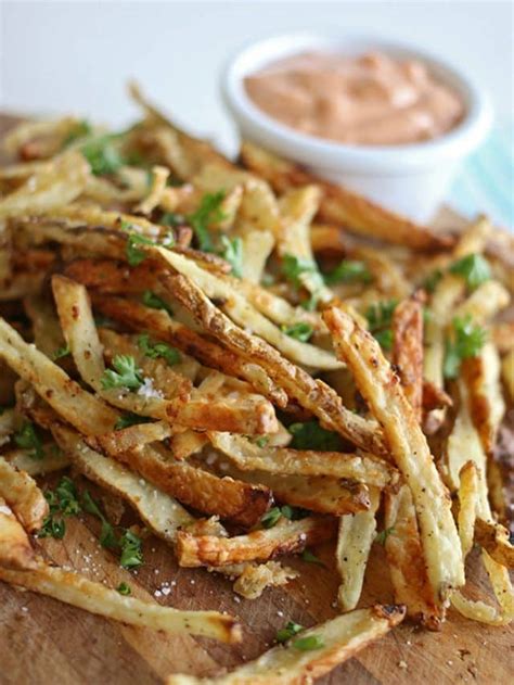 Garlic Parmesan Air Fryer French Fries Barbara Bakes™