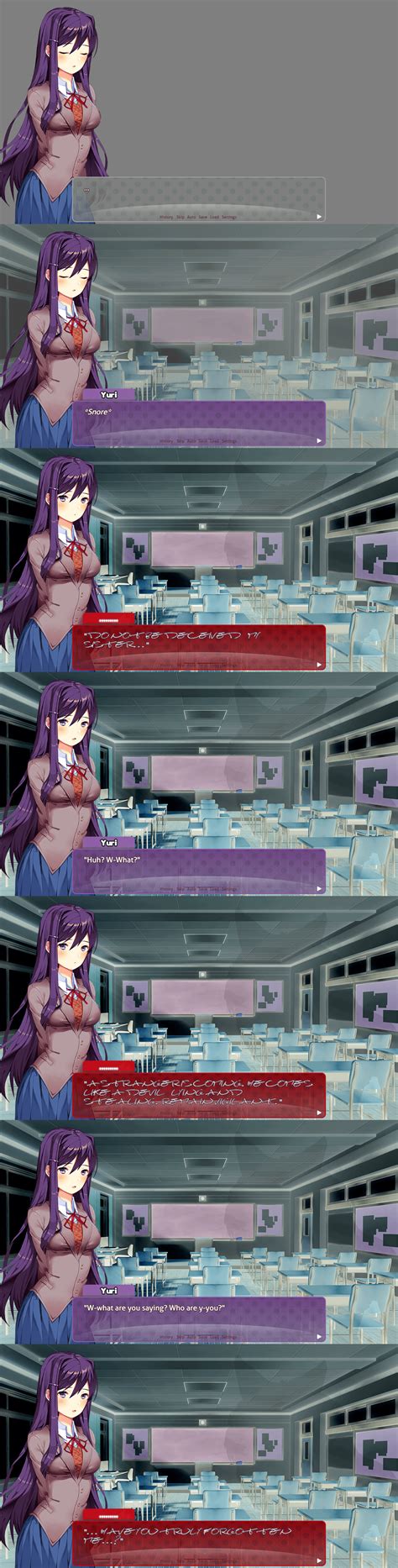 Yuri's Nightmare (WARNING: Very Heavy Themes) : r/DDLC