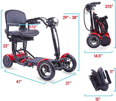 Compra Actiwe Folding Mobility Scooter Carrier Scooters De Movilidad