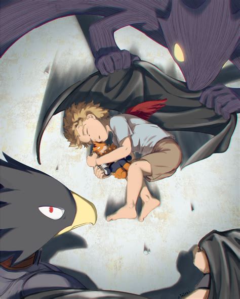 Kid Hawks And Tokoyami Boku No Hero Academia Wallpaper