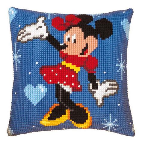 Kits Coussins Canevas Kits Coussins Canevas Vervaco Disney Minnie