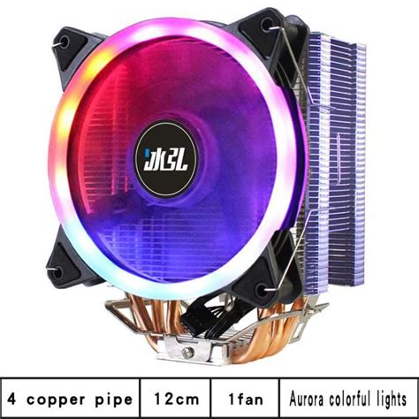 Rvb Ventilateur Pin X X Lga Cpu Refroidisseur Lga