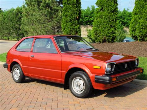 1980 Honda Civic Dx 1500 5 Speed 28000 Original Miles Collectors