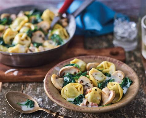 [schnell And Einfach] Tortelloni In Pilz Spinat Sauce Lidl Kochen