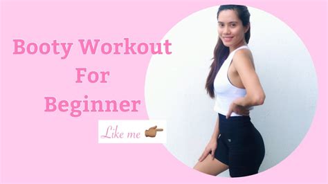 Booty Workout For Beginners Fitness I Home Workout Youtube