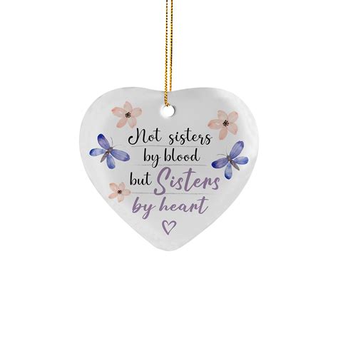 💕friendship Heart Sympathy T Acrylic Hanging Ornament Heartfelt