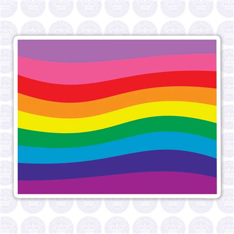 Colorado Rainbow Flag Decal Co State Lgbtq Decal Colorado State Sticker State Of Colorado Decal