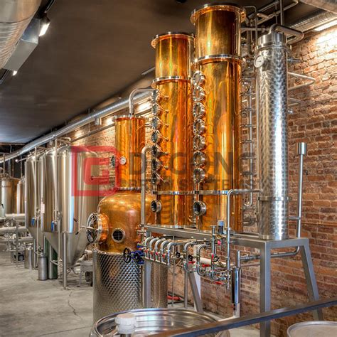 L L L Micro Column Still Copper Vodka Whiskey Distillery