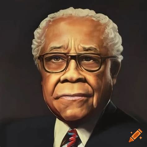 Portrait Of Prime Minister Earl Jones Without Glasses On Craiyon