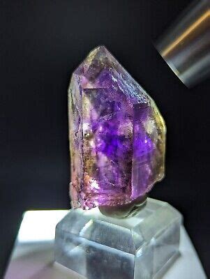 NAMIBIAN SMOKY AMETHYST SATURATED COLOR GOBOBOSEB MOUNTAINS NAMIBIA