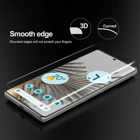 QUROXO Curved UV Tempered Glass For Vivo X60 Pro Transparent Pack Of