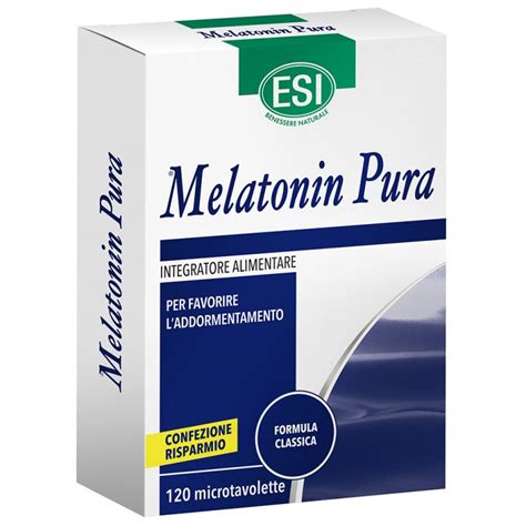 Integratore Di Melatonina Pura Per I Disturbi Del Sonno Esi Srl