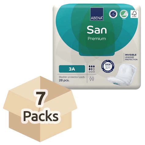 Abena Abri San Premium 3 Case 7 Packs Of 28 Incontinence Shop