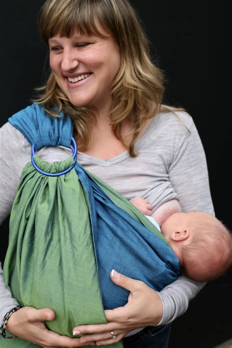 Breastfeeding In A Hugabub Traditional Ring Sling This Is Flickr