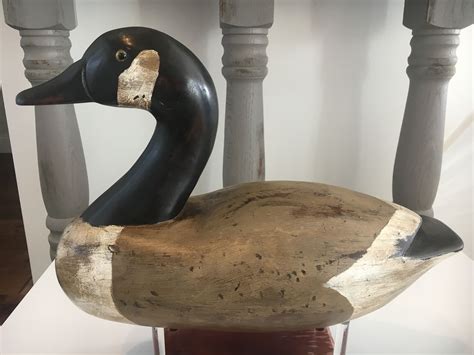 Couple Antique Duckgoose Decoys Bass Barn