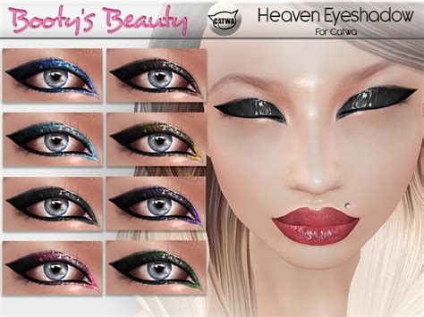 Second Life Marketplace Bootys Beauty Catwa Eyeshadow ~ Heaven