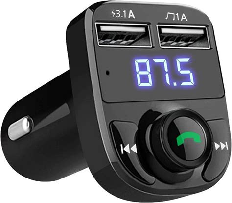 Bluetooth Fm Transmitter Auto Wireless Radio Adapter Bluetooth