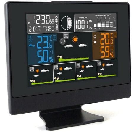 Station Meteo Sans Fil Avec Prevision Jours Inovalley Sm