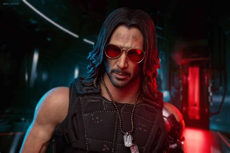 Cyberpunk 2077 16 Johnny Silverhand Figure Blogger Photos Rhottoys