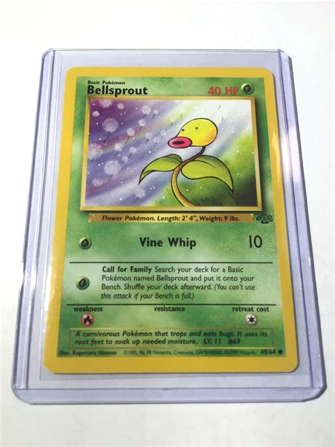 BELLSPROUT Jungle Set 49 64 Common Pokemon Card Unlimited