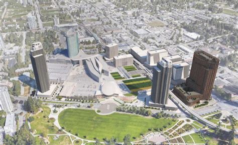 New redevelopment concept with 10 towers for Surrey's Central City mall | Urbanized