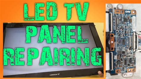 How To Repair Led Tv Panel White Displayno Picture Problem Solution🔥🔥🔥 Youtube