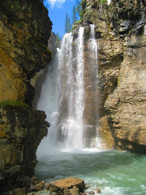 Upper Falls Johnstons Canyon Banff National Park