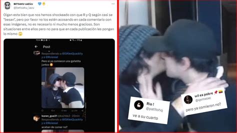 EL BESO DE QUACKITY Y ROIER SE FUE DE LAS MANOS YouTube