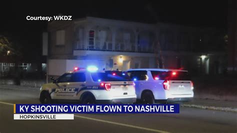 Hopkinsville Shooting Victim Flown To Nashville Wkrn News 2