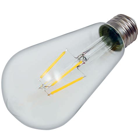 Led Birne E Watt Lumen Warmwei St Filament Led Kabika De