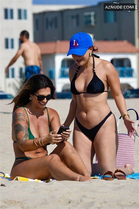 Francia Raisa Sexy Spotted Showing Off Her Sizzling Bikini Body At