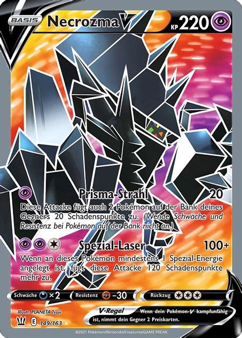 Bestelle Jetzt Necrozma V 149 163 Kampfstile Ultra Rare Full