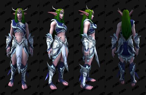 Official Blizzard Preview Forsaken And Night Elf Heritage Armor MMO