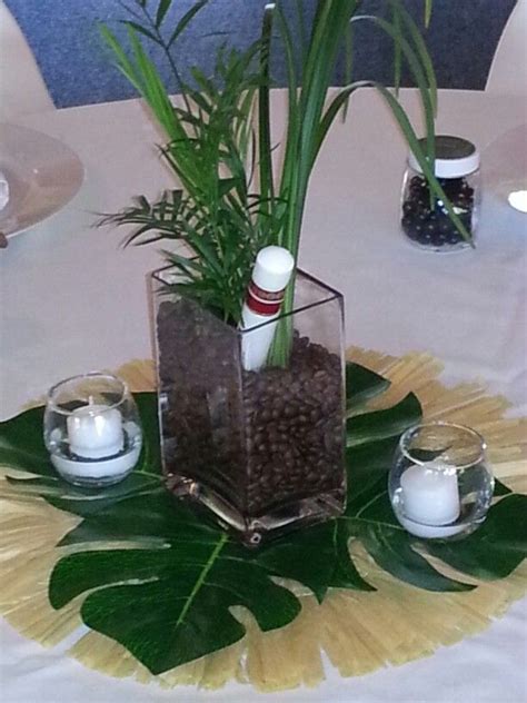 Tropical Centerpieces Havana Nights Party Havana Party Cuban Party Theme