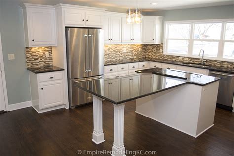 Stunning Extended Countertops Kitchen Island With Large Drawers