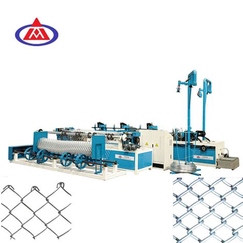 Factory Fully Automatic Chain Link Fence Making Machine Price Wire Mesh