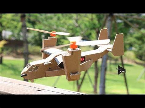 How to make toy helicopter v 22 osprey awesome cardboard diy – Artofit