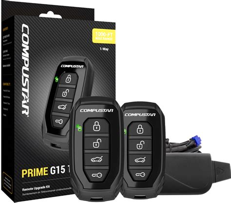 Best Buy Compustar Prime G15 1 Way Remote Kit Rf 1wg15 Am