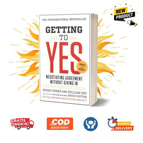 Jual Buku Getting To Yes Roger Fisher William Ury English