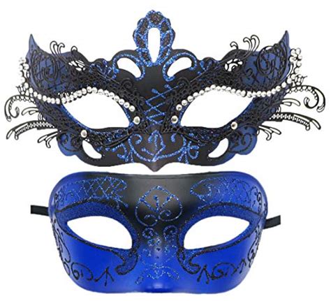 Masque V Nitien En M Tal Pour Couple Pour Bal Masqu Masque Romain