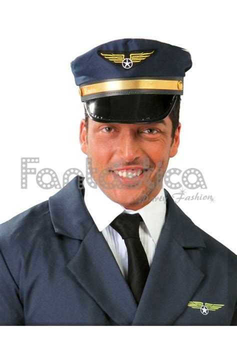 Gorra para Disfraz de Piloto de Avión