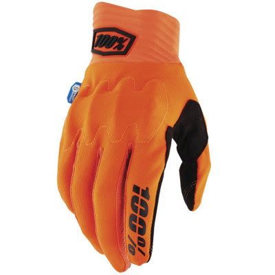 Rukavice 100 Cognito Smart Shock Orange Fluo Ride4Stars