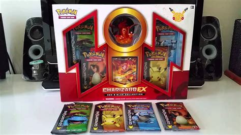 Pokemon Generations Charizard EX Red Blue Collection Box Part 2