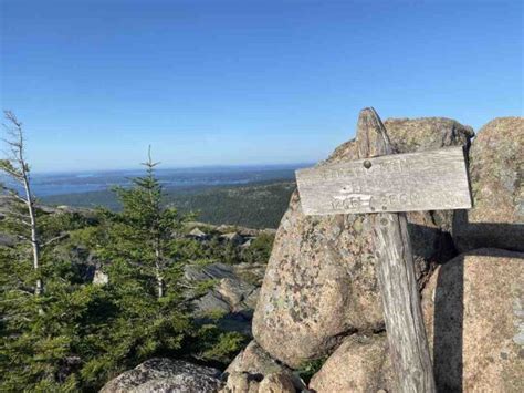 Pemetic Mountain Hiking Guide Acadia National Park Acadia East