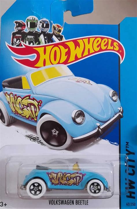 Embalagem Danificada Hot Wheels City Volkswagen Beetle Universo Hot Wheels