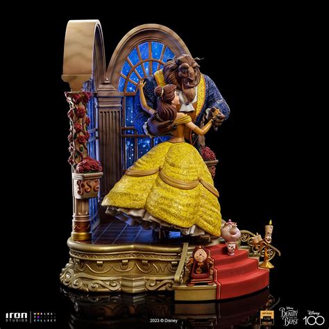 Disney La Belle Et La B Te Statuette Art Scale Deluxe Cm