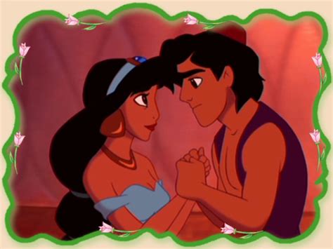 Aladdin And Jasmine - Disney Princess Wallpaper (35483383) - Fanpop