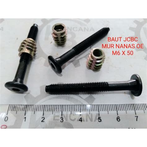 Jual Baut Jcbc M X Mur Nanas Oe Baut Mebel Furniture Knockdown